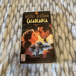 Casablanca Remastered Collector's Edition VHS